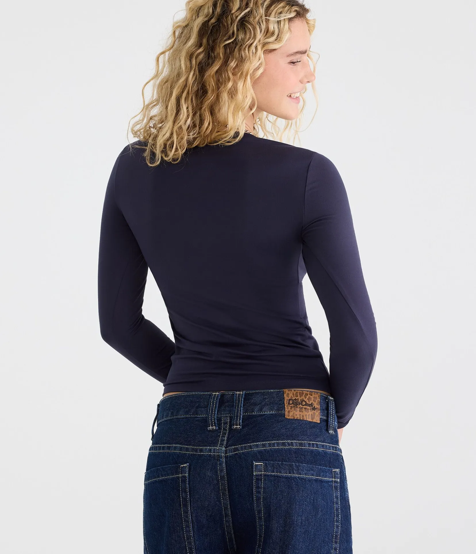 Déjà For Aero Long Sleeve Buttery Soft Crew Tee