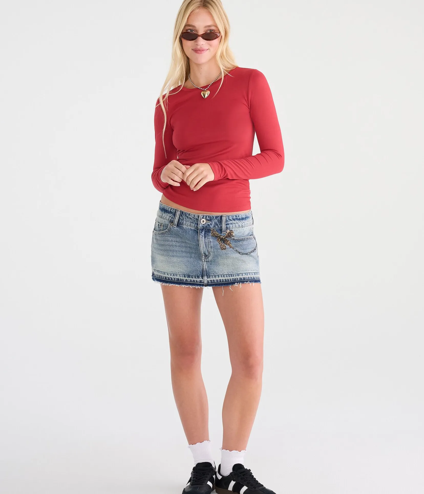 Déjà For Aero Long Sleeve Buttery Soft Crew Tee