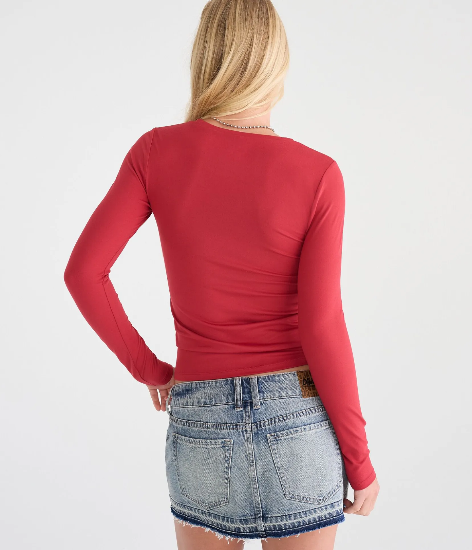 Déjà For Aero Long Sleeve Buttery Soft Crew Tee