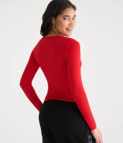 Déjà For Aero Long Sleeve Buttery Soft Crew Tee