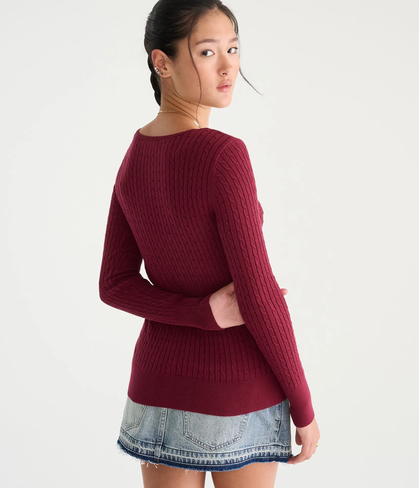 Déjà For Aero Long Sleeve Cable Henley