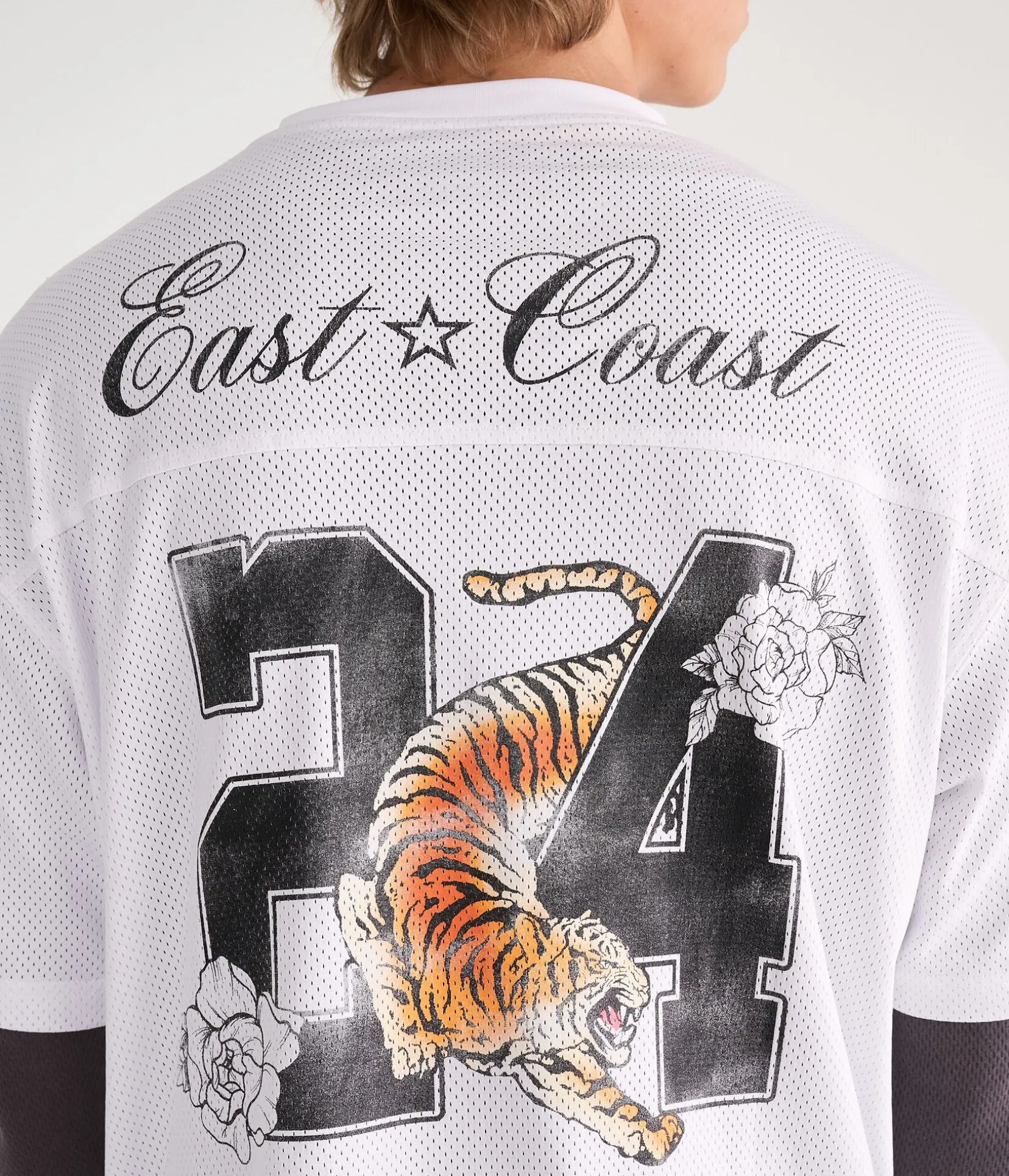 East Coast 24 V-Neck Boxy Mesh Jersey