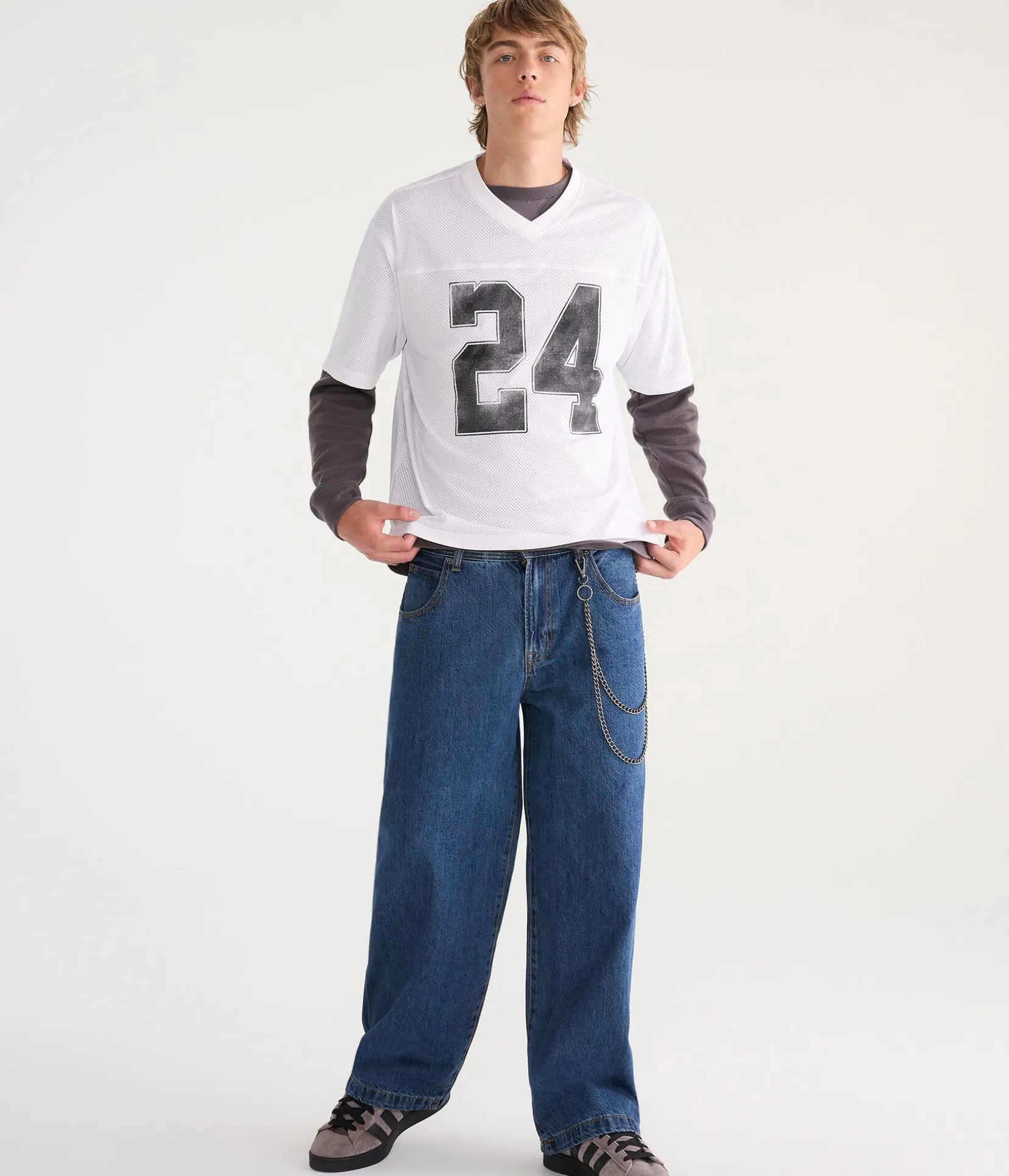 East Coast 24 V-Neck Boxy Mesh Jersey
