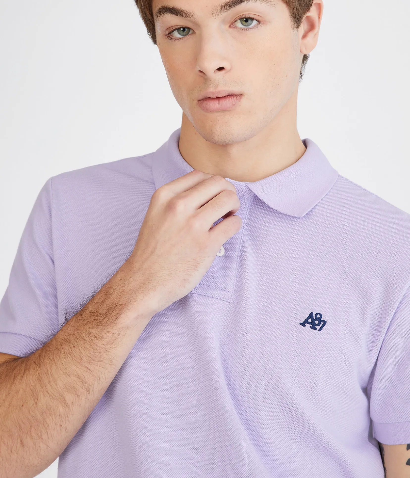 Eco A87 Logo Piqué Polo