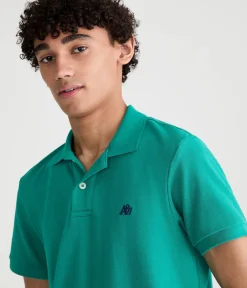 Eco A87 Logo Piqué Polo