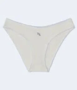 Embroidered Rose Low-Rise Bikini