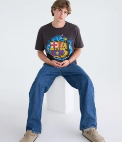 FC Barcelona Lightning Relaxed Graphic Tee