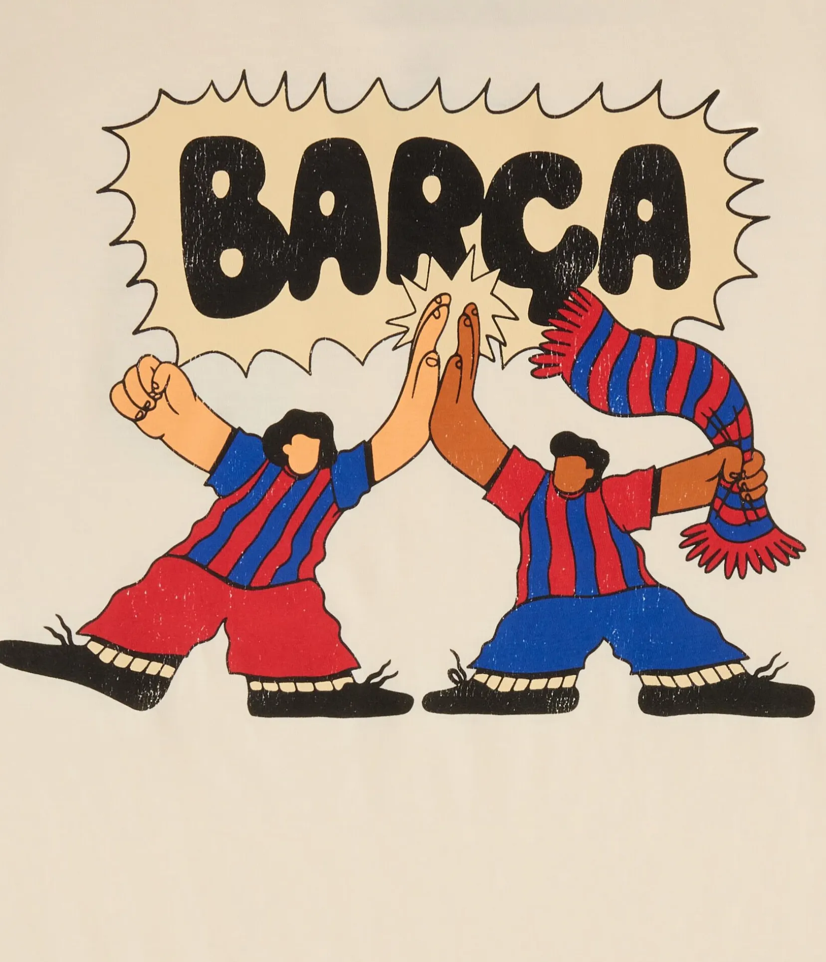 FC Barcelona Relaxed Graphic Tee