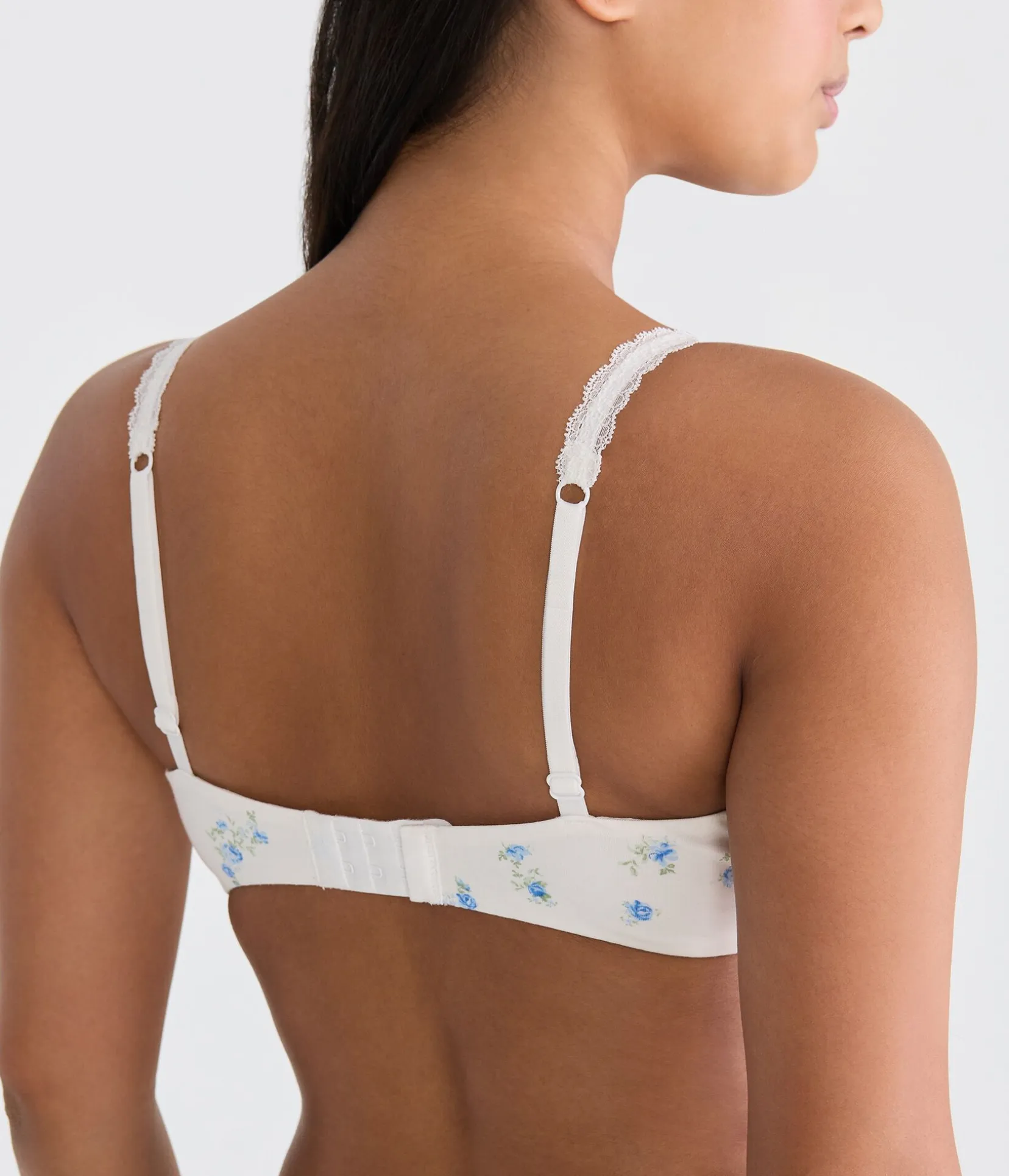 Floral Lace Triangle Bra