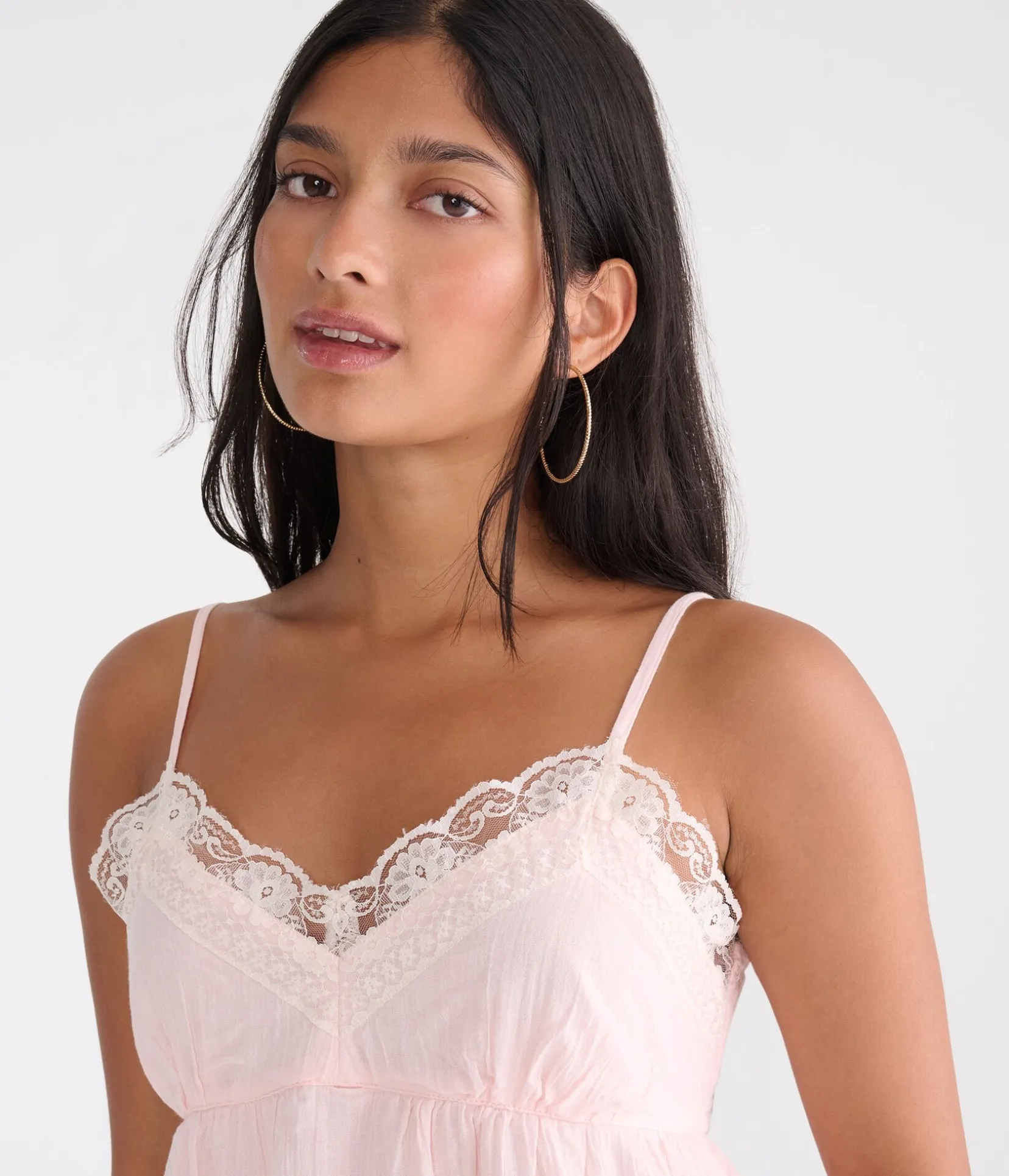 Floral Lace V-Neck Cami