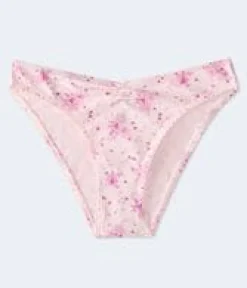 Floral Petals Cinched Cheeky