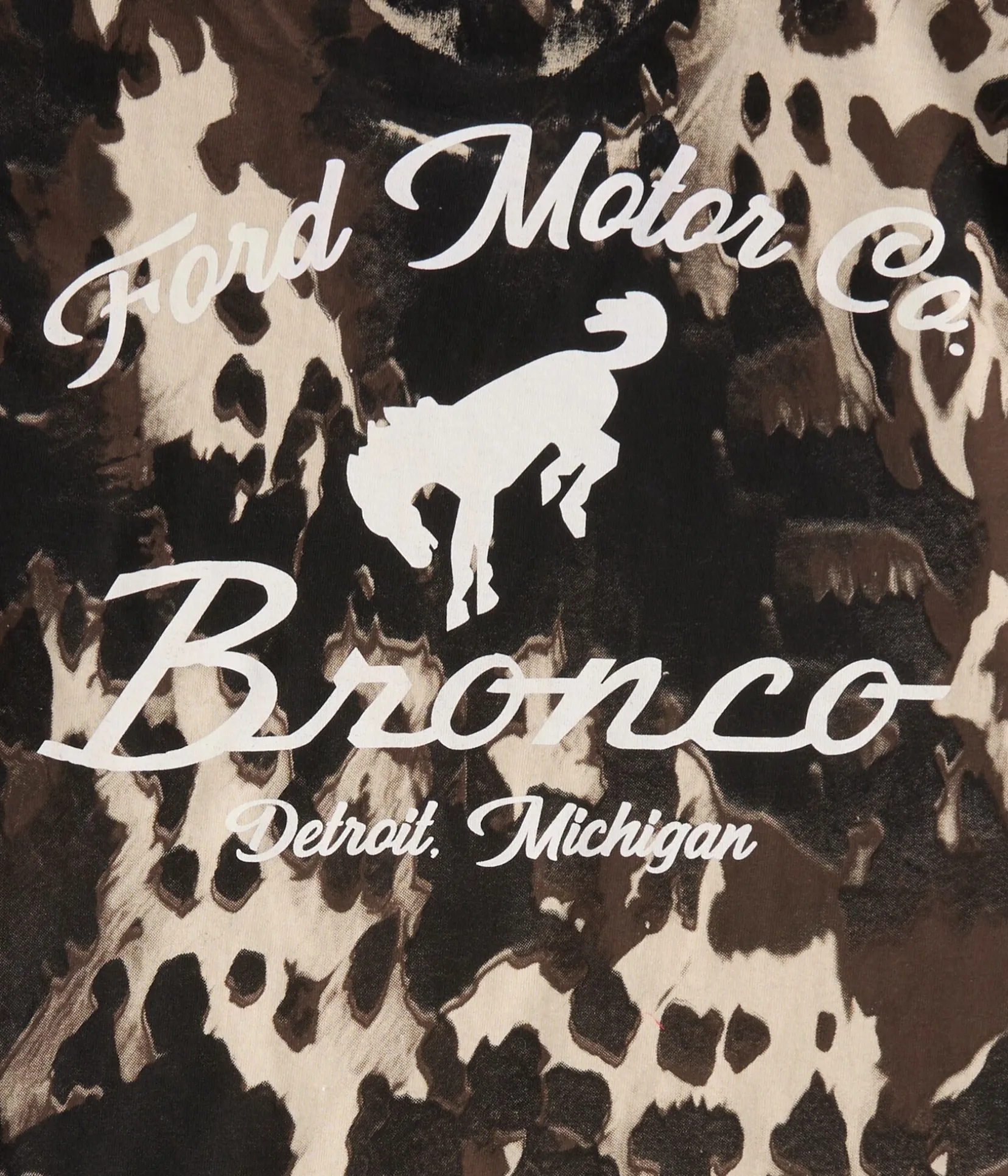 Ford Bronco Cow Print Relaxed Graphic Tee