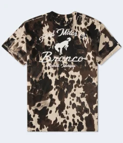 Ford Bronco Cow Print Relaxed Graphic Tee