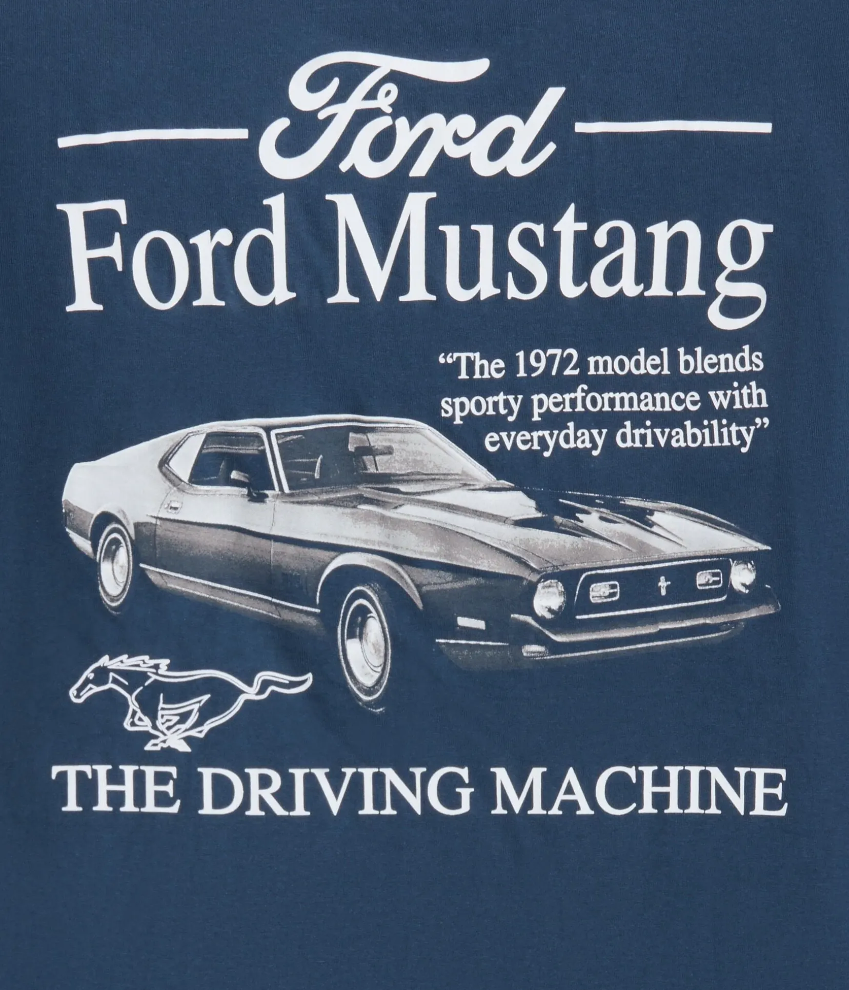 Ford Mustang 1972 Relaxed Graphic Tee