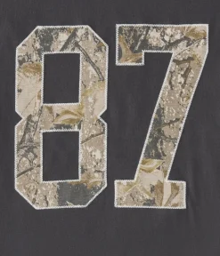 Forest Camo 87 Appliqué Graphic Tee