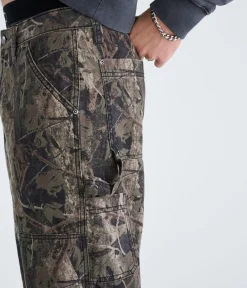 Forest Camo Baggy Carpenter Pants
