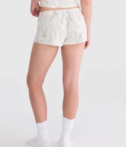 Forest Camo Waffle Sleep Shorts