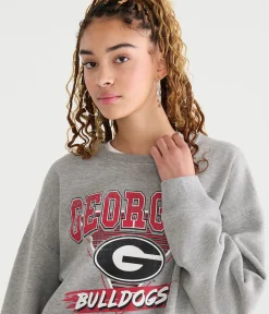 Georgia Bulldogs Crew Sweatshirt