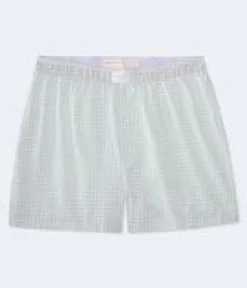 Gingham 4" Woven Boxers