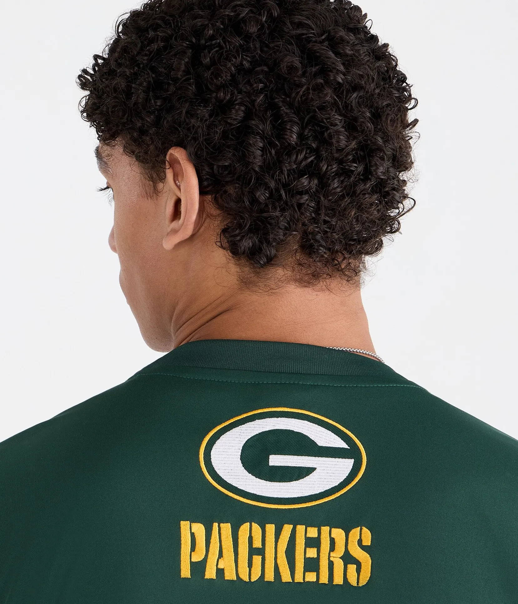 Green Bay Packers Colorblock Mesh Top