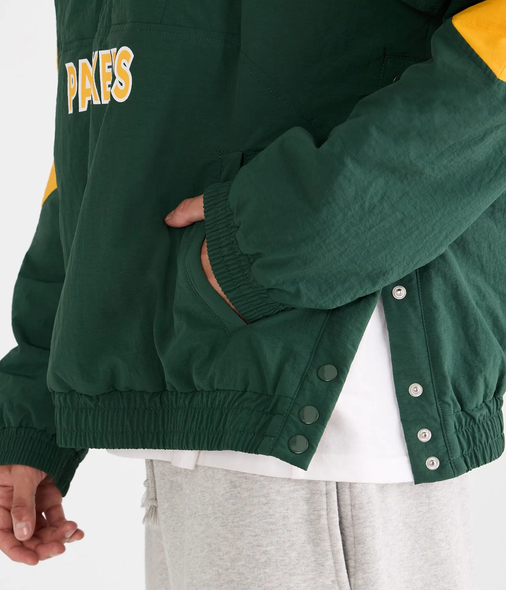 Green Bay Packers Hooded Sideline Jacket