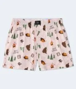 Happy Camper Woven Boxers