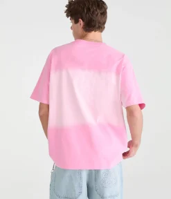 Heart Tattoo Tie-Dye Graphic Tee