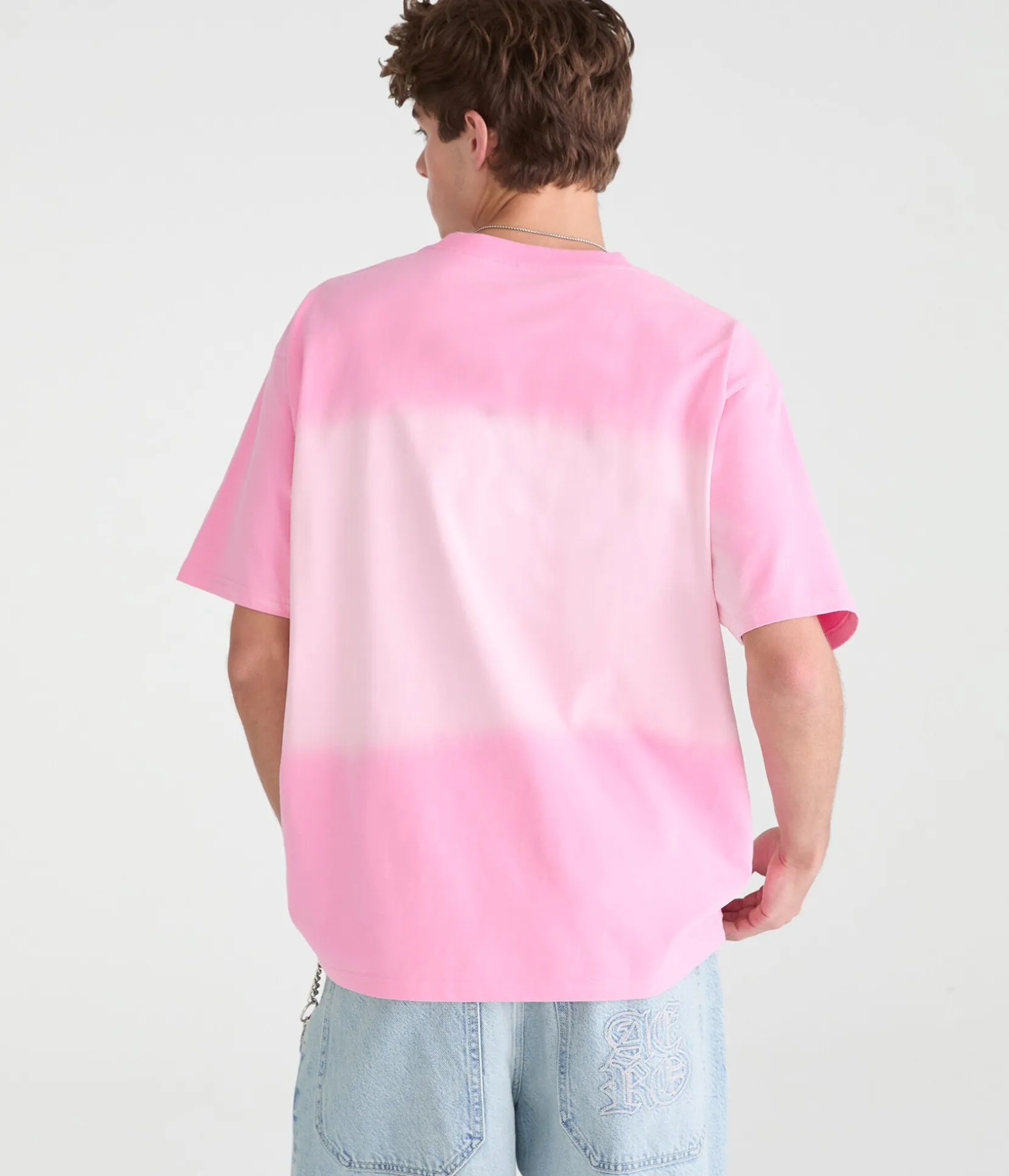 Heart Tattoo Tie-Dye Graphic Tee
