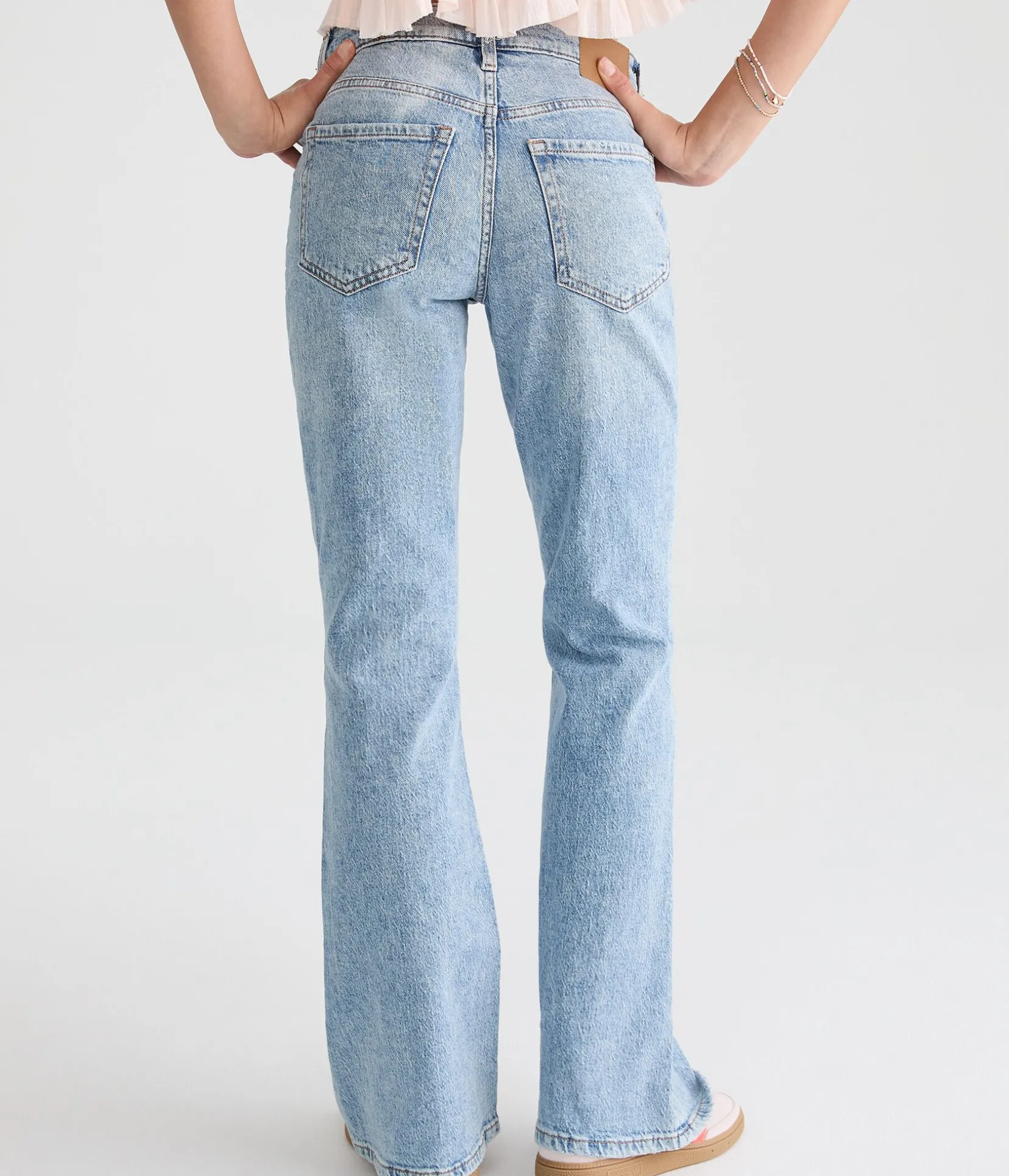 High-Waisted Flare Jean