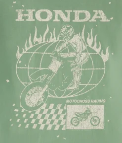 Honda Motocross Racing Relaxed Graphic Tee