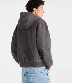 Hooded Full-Zip Skater Jacket