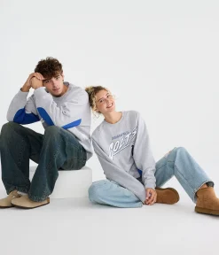 Indianapolis Colts Colorblock Crew Sweatshirt