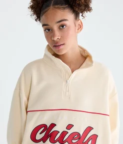 Kansas City Chiefs Quarter-Zip Sweatshirt