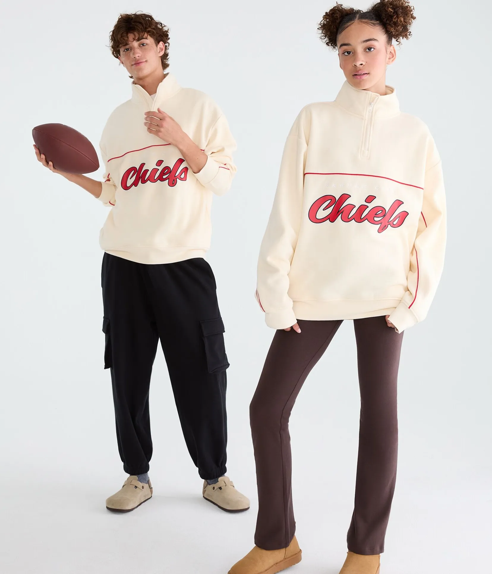Kansas City Chiefs Quarter-Zip Sweatshirt