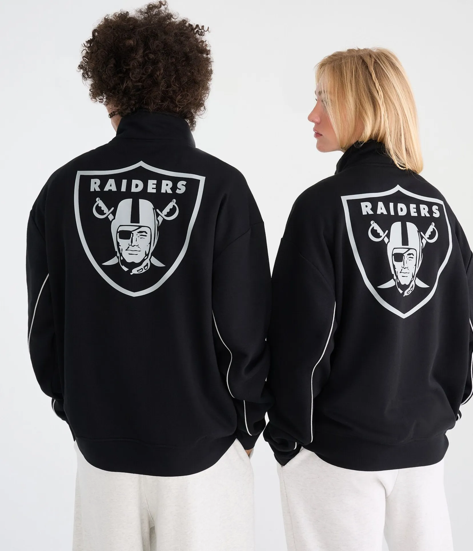 Las Vegas Raiders Quarter-Zip Sweatshirt