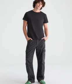 Leopard Print Baggy Cargo Pants
