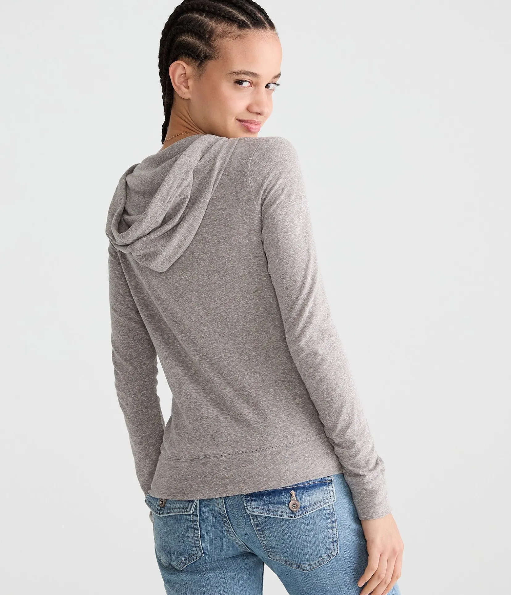 Lightweight Full-Zip Hoodie