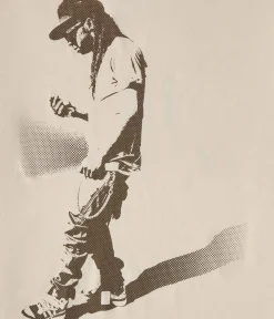 Lil Wayne Shadow Silhouette Relaxed Graphic Tee