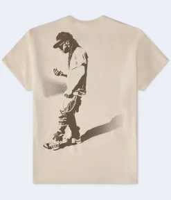 Lil Wayne Shadow Silhouette Relaxed Graphic Tee