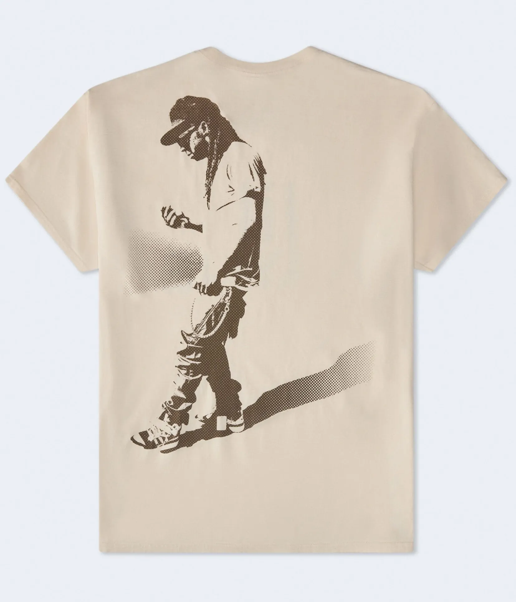 Lil Wayne Shadow Silhouette Relaxed Graphic Tee