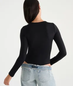 Long Sleeve Buttery Soft Crew Bodysuit