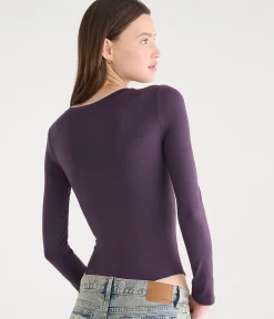 Long Sleeve Buttery Soft Crew Bodysuit