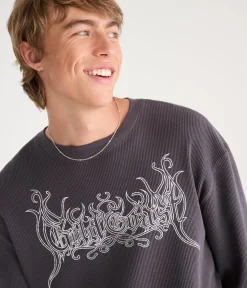 Long Sleeve Gold Coast Graphic Thermal Tee