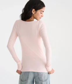 Long Sleeve Seriously Soft Y2K Henley
