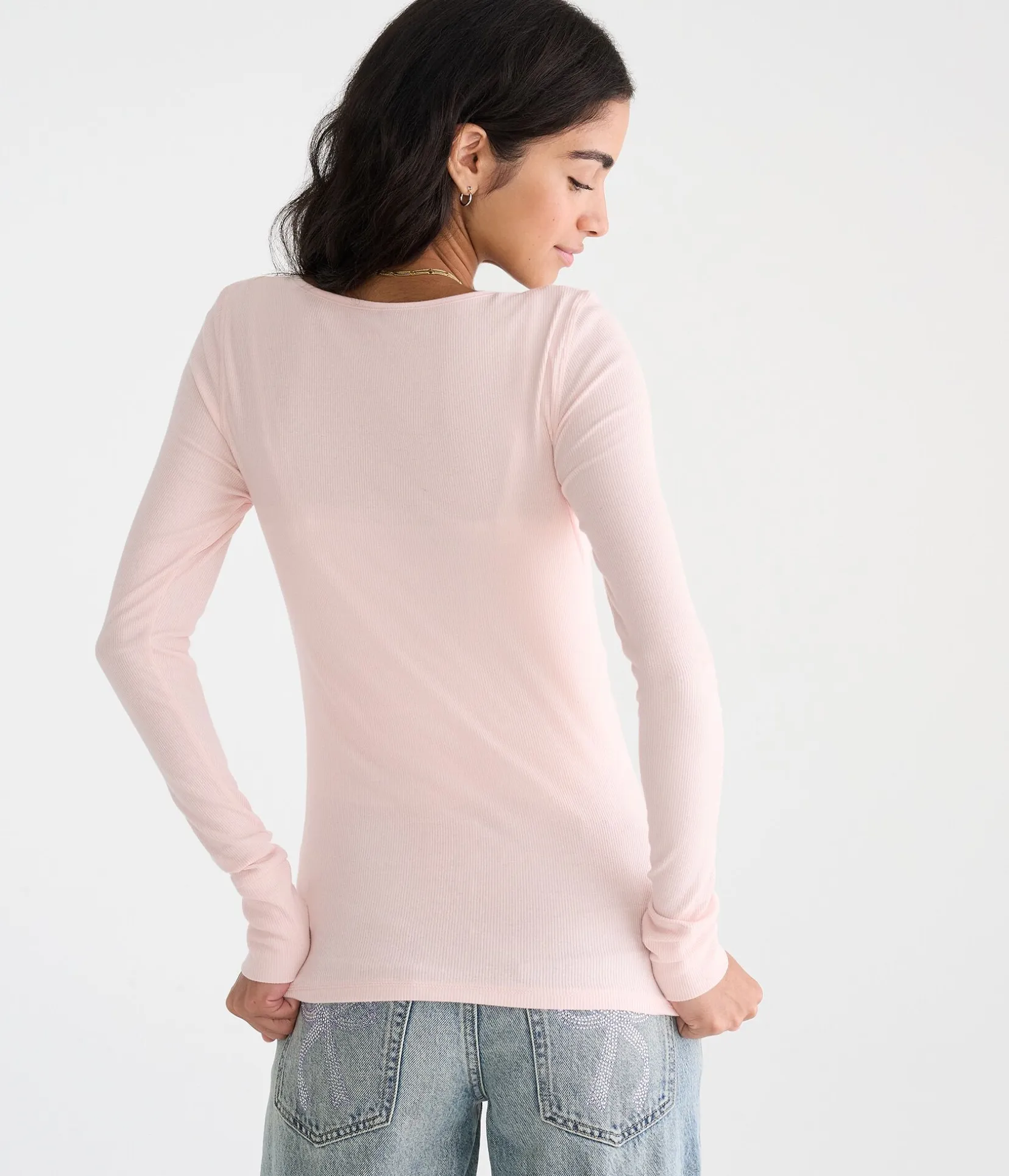 Long Sleeve Seriously Soft Y2K Henley