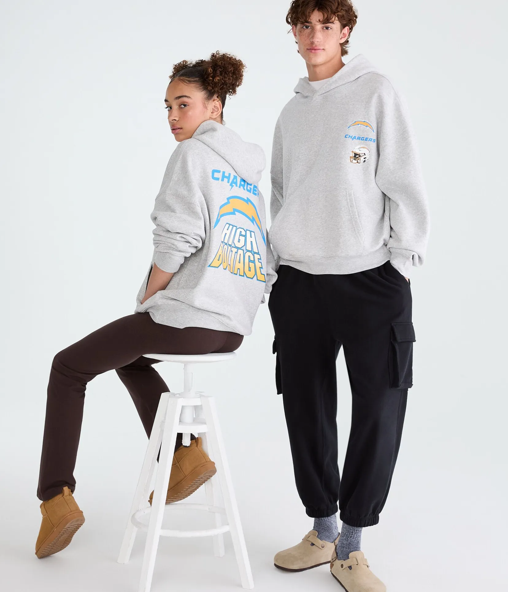 Los Angeles Chargers Logo Pullover Hoodie