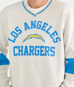 Los Angeles Chargers V-Neck Sweatshirt