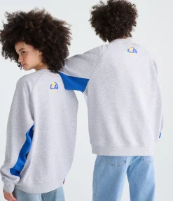Los Angeles Rams Colorblock Crew Sweatshirt