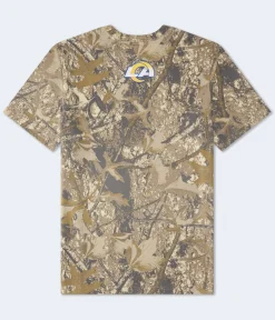Los Angeles Rams Forest Camo Relaxed Graphic Tee