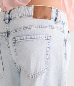 Low-Rise Baggy Wide Leg Jean